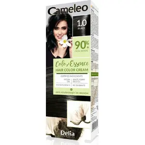 Крем-краска Cameleo Color Essence №1.0 Black — Delia Cosmetics, 1 уп.