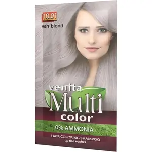 Coloring Shampoo VENITA MultiColor 10.01 Ash Blonde 40 g