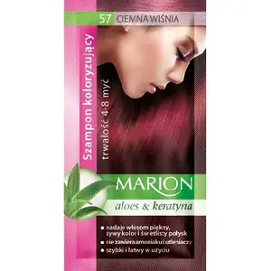 Coloring Shampoo MARION 40 ml shade 57 Dark Cherry — temporary color for 4–8 washes