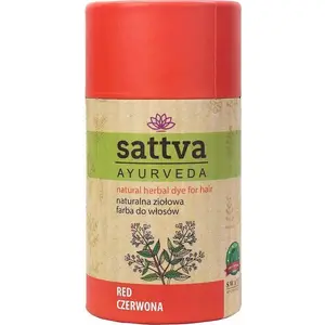 Henna hair dye Sattva HENNA CZERWONA 150 g – natural plant-based hair color