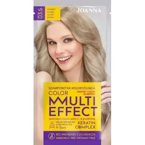 Краситель-шампунь Joanna Multi Effect Color 03.5 Серебристый Блонд 35 г