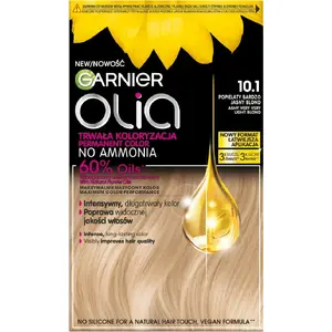 Hair dye Alkotest Olia 10.1 Ashy Very — permanent hair color, shade 10.1
