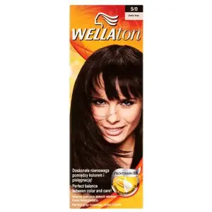 Krāsojošs krēms matiem Wella 5/0 Gaiši brūns, noturīgs krēms 60 ml (MPN 756827)