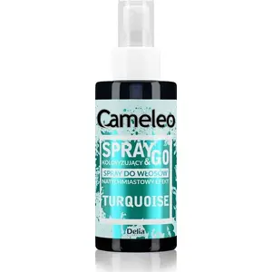 Matu krāsošanas sprejs Delia Cameleo Spray & Go – tirkīza, pagaidu tonēšana 150 ml