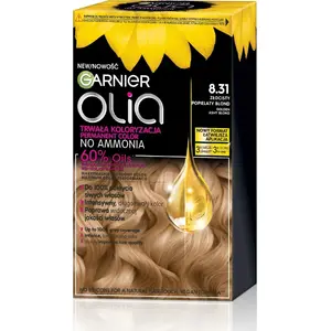 Hair dye Alkotest GARNIER_Olia 8.31 Golden Ashy Blonde