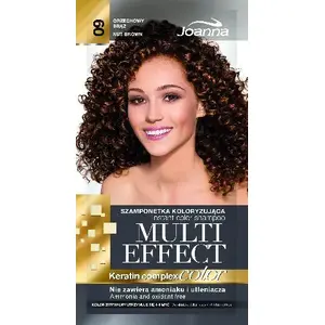Joanna Multi Effect Color Keratin Complex крем-краска для волос 09 Ореховый коричневый 35 г
