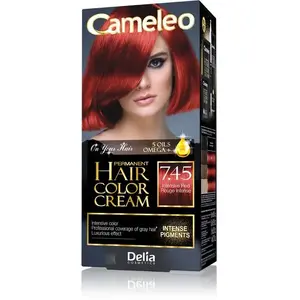 Pasta krāsa matiem Delia Cameleo HCC Omega+ 7.45 Intensīvi sarkana, 1 iep.