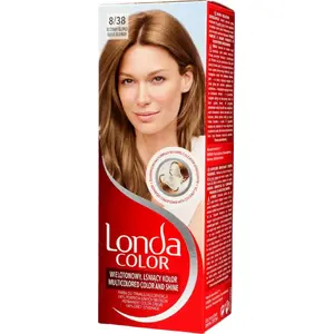 Крем-краска для волос Londacolor 8/38 бежево‑блондин 1 уп.