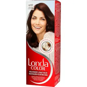 Крем-краска для волос Londacolor оттенок 6/03 светло-коричневый