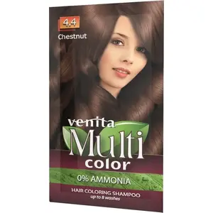 Coloring shampoo VENITA MultiColor 4.4 Chestnut, 40 g
