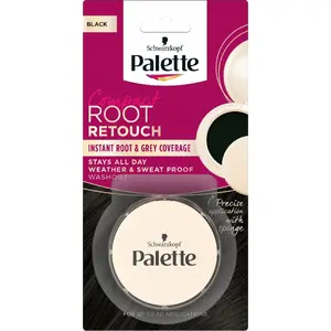 Root Retouch Compact Concealer Schwarzkopf Palette — Black, 3 g