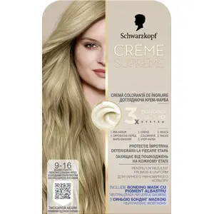 Краска для волос L’Oreal Paris Creme Supreme оттенок 9-16 Холодный пепельный светлый блонд