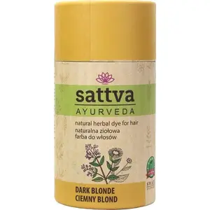 Краска для волос Sattva Natural Herbal Dye for Hair тёмно‑русый 150 г