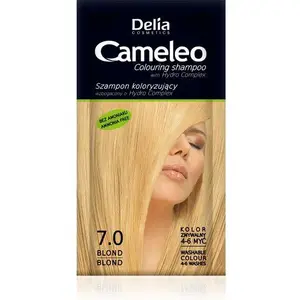 Красящий шампунь Delia Cameleo 7.0 блонд — Delia 710210