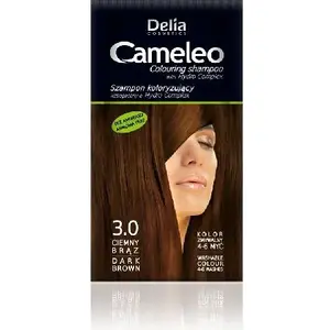 Тонирующий шампунь Delia Cameleo 3.0 тёмно‑коричневый