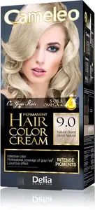 Pastāvīgās matu krāsas Delia Cameleo HCC Omega+ 9.0 Dabiski blonds 1 iep.