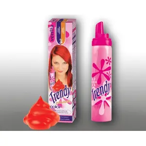 Matu krāsošanas putas Venita Trendy Color 75 ml — tonis 34 gaiši sarkans