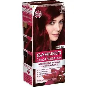 Крем-краска для волос GARNIER Color Sensation 4.60 Красно-коричневый — интенсивный тёмно-красный