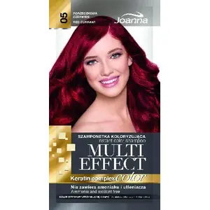 Krāsojuma maisiņš Joanna Multi Effect Color Keratin Complex 05 Augļu sarkanā 35 g