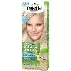 Hair dye Palette Permanent Colors, shade Popielaty Blond №219, 1 pack