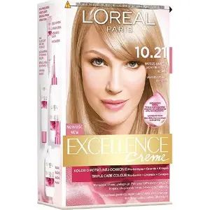 Краска для волос L’Oreal Paris Excellence Creme 10.21 Очень светлый жемчужно‑блонд