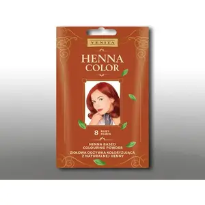 Окрашивающий кондиционер Venita Henna Color 30 г оттенок 8 Рубин