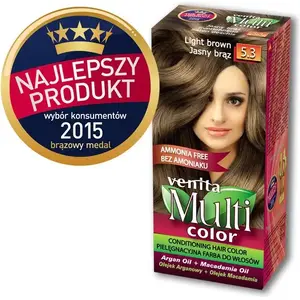 Hair dye Venita Multi Color 5.3 Light Brown ammonia-free