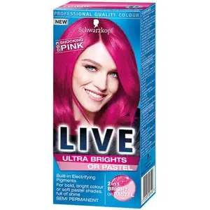 Hair Dye Schwarzkopf LIVE 93 Shock Pink — semi-permanent fashion color