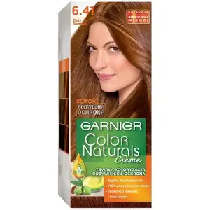 Крем-краска для волос GARNIER Color Naturals оттенок 6.41 Золотой янтарь