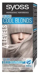 Permanent Hair Dye Schwarzkopf Classic No. 12-59 — Cool Platinum Blonde, Professional Format
