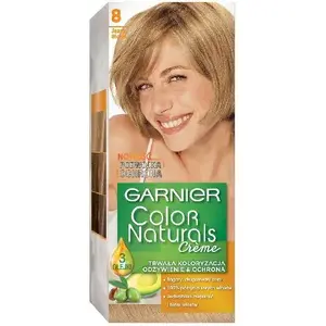 Крем‑краска для волос GARNIER Color Naturals, оттенок 8 Светлый блонд