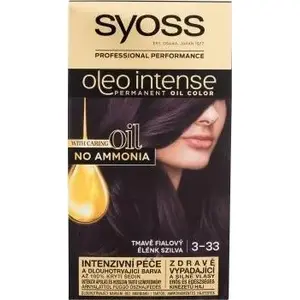Краска для волос Schwarzkopf Syoss Oleo 3-33 богатая слива, 1 упаковка