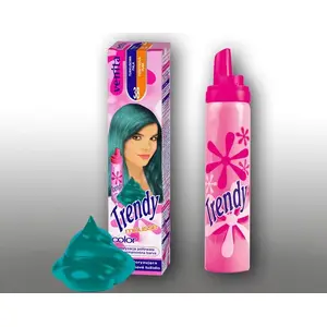 Hair coloring mousse Venita Trendy Color 75 ml — shade 38 Turquoise Wave