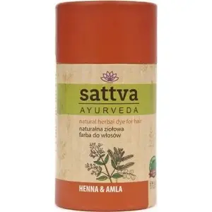 Hair dye Sattva Herbal Amla 100 g — herbal amla hair color powder