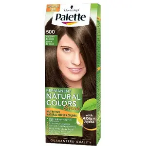 Matu krāsa Palette Permanent Natural Colors Tumši blonds 500, 1 iep.