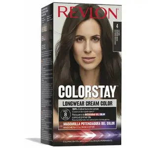 Permanent Hair Color REVLON Colorstay Castanea N 4  (permanent hair dye)