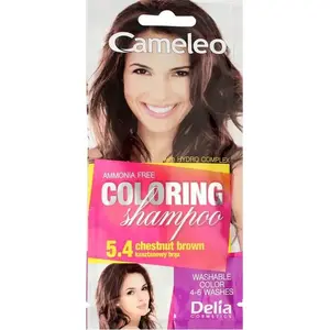 Окрашивающий шампунь Delia Cameleo №5.4 Каштаново-коричневый 1 шт