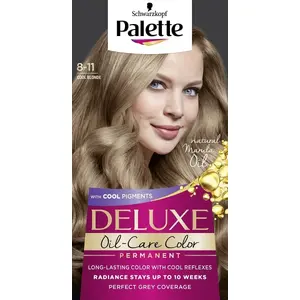 Permanent hair dye No name Palette Deluxe Cool Blond shade 8-11, single pack