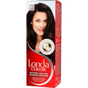 Краска для волос Londacolor Cream 4/00 тёмный коричневый