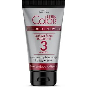 Окрашивающий кондиционер Joanna Ultra Color оттенки махагон и красный 100 г