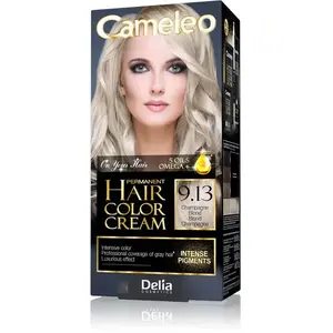 Pastāvīgās matu krāsa Delia Cameleo HCC Omega+ 9.13 Champagne Blond, 1 komplekts
