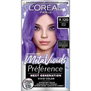 Hair dye L’Oreal Paris Preference MetaVivids 9.120 Meta Lilac (permanent hair color)