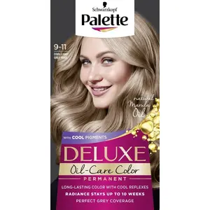Перманентная краска для волос No name Palette Deluxe 9-11 Cool Light Grey Rose, 1 уп.