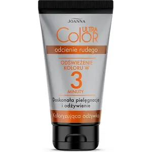 Красящий кондиционер Joanna Ultra Color — оттенки рыжего, 100 г