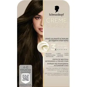Hair color cream L’Oréal Paris Creme Supreme shade 4-0 Natural Dark Brown