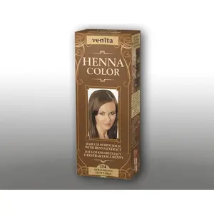 Matu balzams krāsošanai Venita Henna Color 114 Zelta brūns 75 ml
