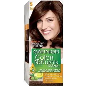 Matu krāsa krēms GARNIER Color Naturals, tonis 5 Gaiši brūns