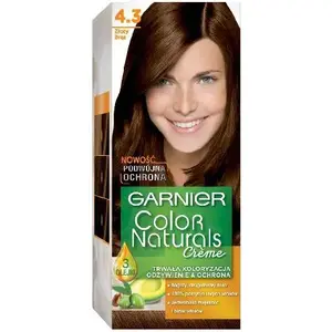 Крем-краска для волос GARNIER Color Naturals, оттенок 4.3 Золотисто-коричневый