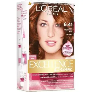 Крем-краска для волос L’Oreal Paris Excellence Creme 6.41 Светло-янтарно-коричневый