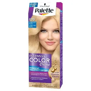 Matu krāsošanas krēms Palette Intensive Color Creme, tonis E20 Ļoti gaišs blonds